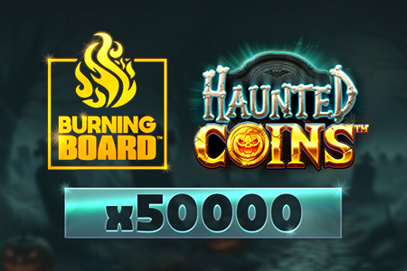 Haunted Coins Burning Board