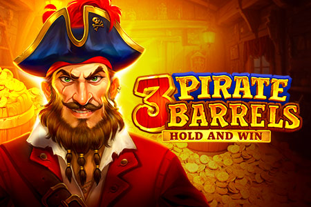 3 Pirate Barrels: Hold and Win